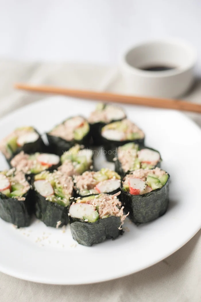 Sushi zonder rijst