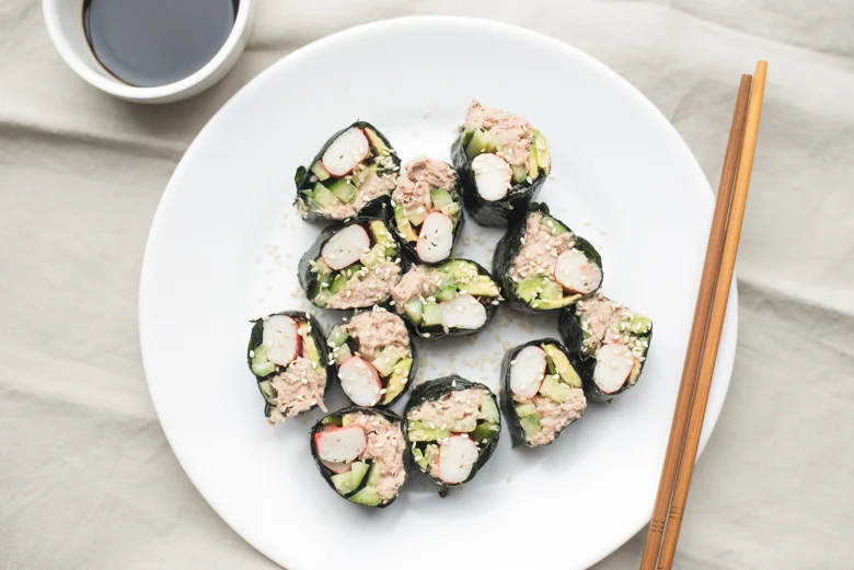 Video: Sushi zonder rijst 7 Sushi zonder rijst