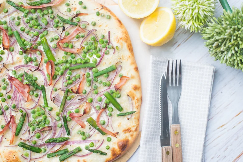 Lente flammkuchen