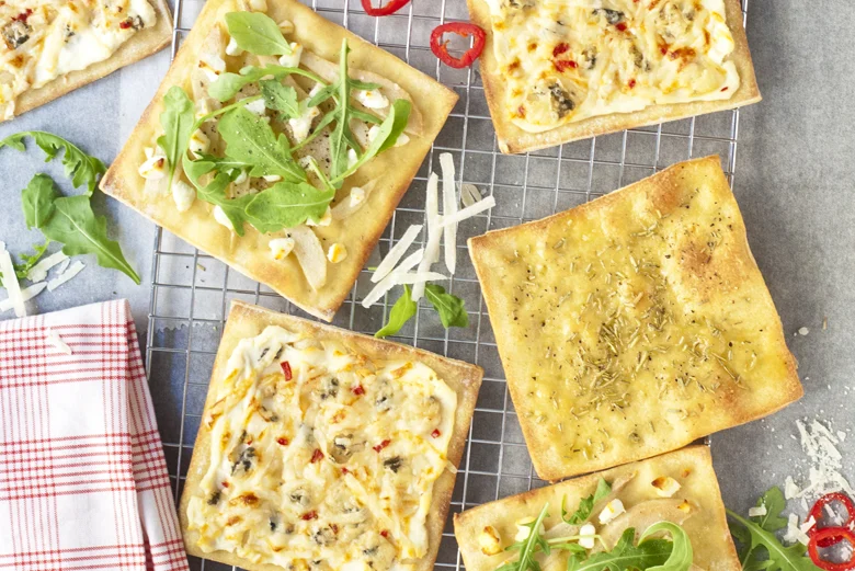 3x mini pizza's zonder vlees 44 OMF Vivian KoopmansPizza FI
