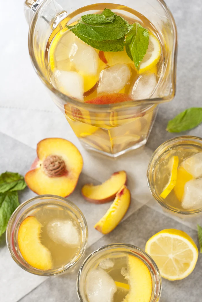 Homemade Ice Tea met Perzik en Citroen 1 OMF_Vivian_Homemade Ice Tea