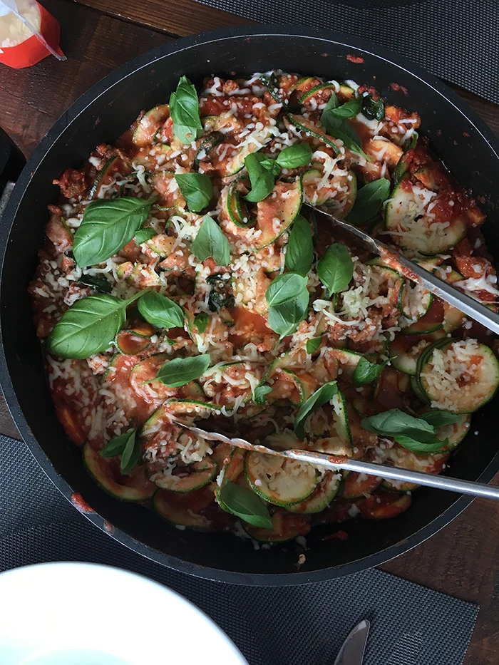 OMF's Eetoverzicht week 30 2 eenpans_courghetti