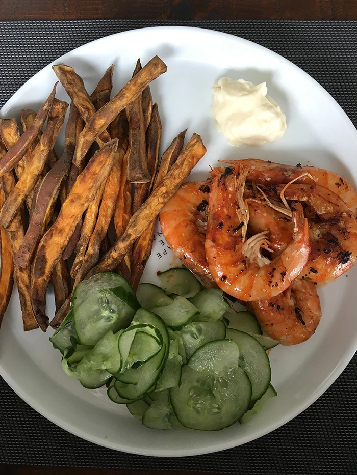 OMF's Eetoverzicht week 27 6 zoete_aardappelfriet