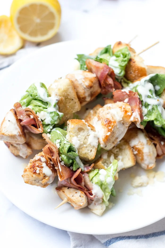 Caesar Salad on a stick 2 Caesar Salad on a stick