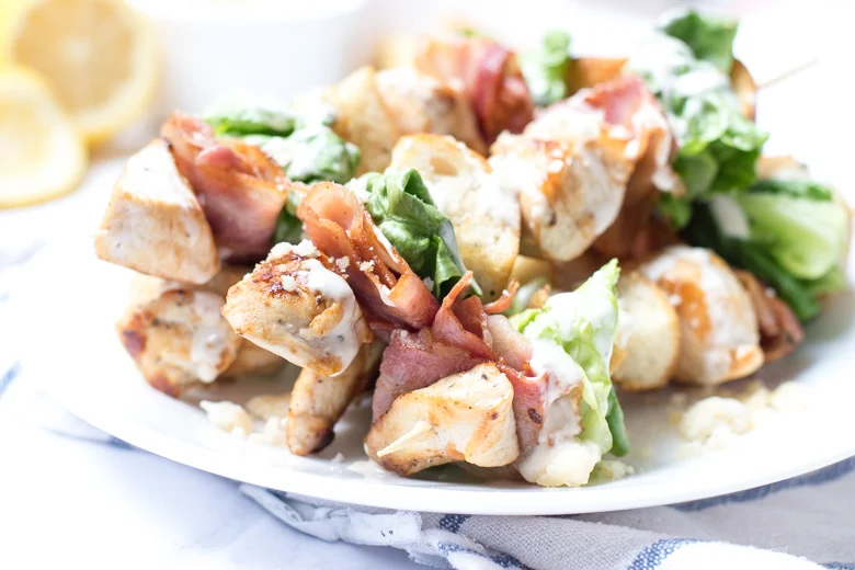 Caesar Salad on a stick 4 Caesar Salad on a stick