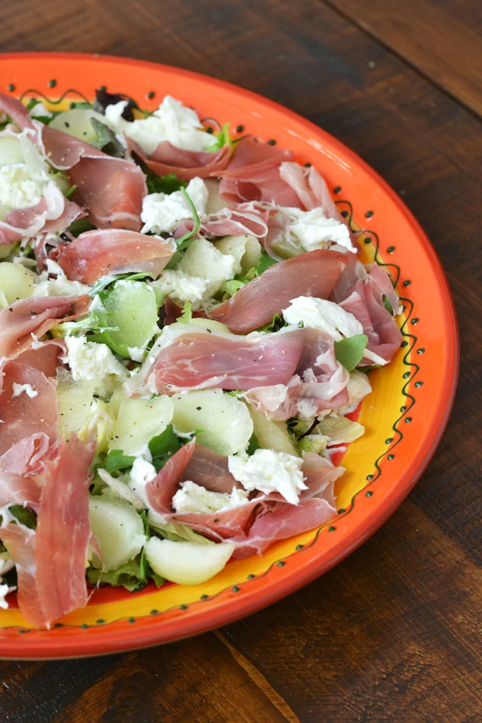 Inspiratie: 5x salades met fruit 4 parmaham_meloen