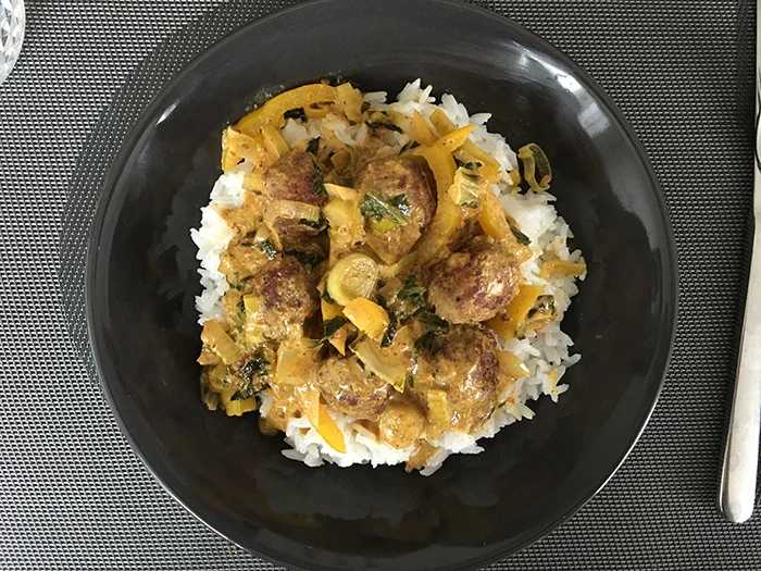 OMF's Eetoverzicht week 31 4 rendangballetjes