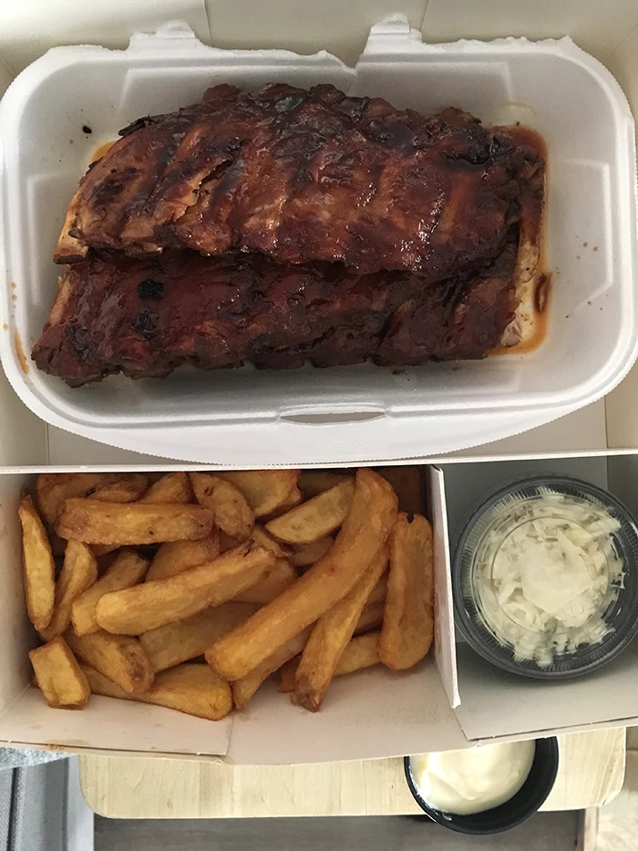 OMF's Eetoverzicht week 31 1 spareribs