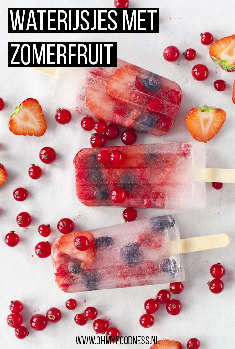 Waterijsjes met Zomerfruit 3 Waterijsjes met zomerfruit