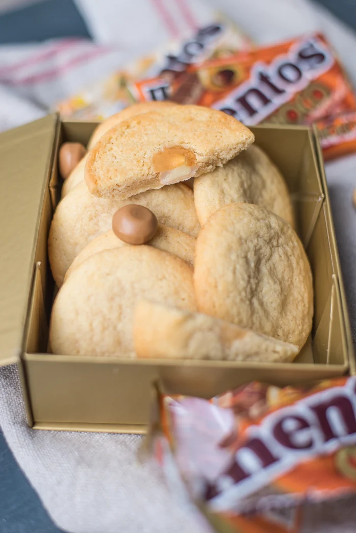 Gevulde Choco & Caramel Cookies 3 Gevulde Choco & Caramel Cookies