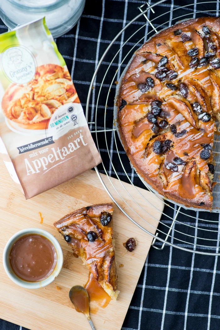 Kruidige appeltaart met gezouten karamel 3 Kruidige appeltaart met gezouten karamel