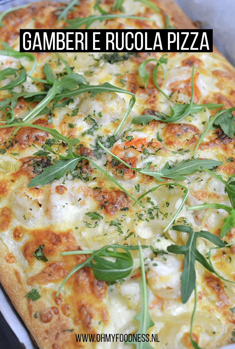 Fastfood Friday: Gamberi E Rucola pizza 2 Gamberi E Rucola pizza