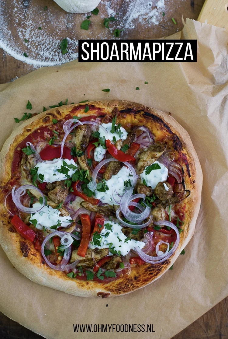 Fastfood Friday: Shoarmapizza 3 Shoarmapizza