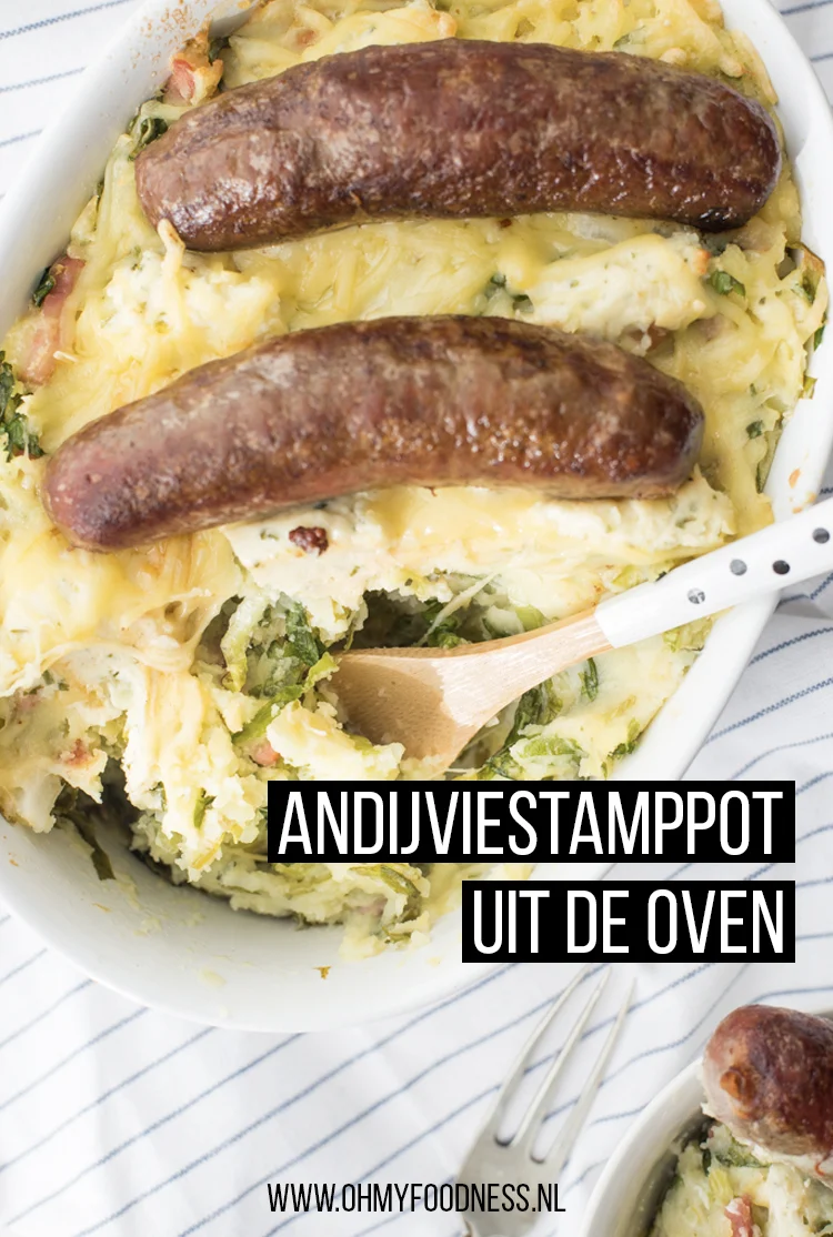 Andijvie ovenschotel 3 andijviestamppot uit de oven 1