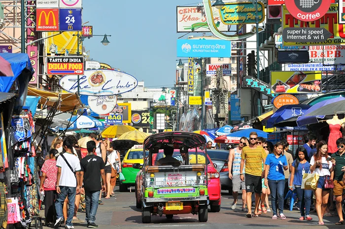 10x doen in Bangkok 10 Khao San Road