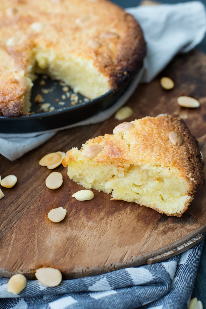 Boterkoek met amandelspijs 1 Boterkoek met amandelspijs-vulling