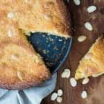 Boterkoek met amandelspijs-vulling