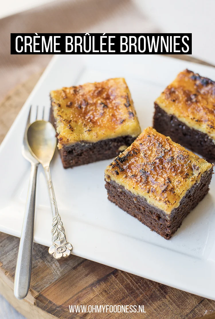 Crème Brûlée Brownies 3 creme brulee brownies