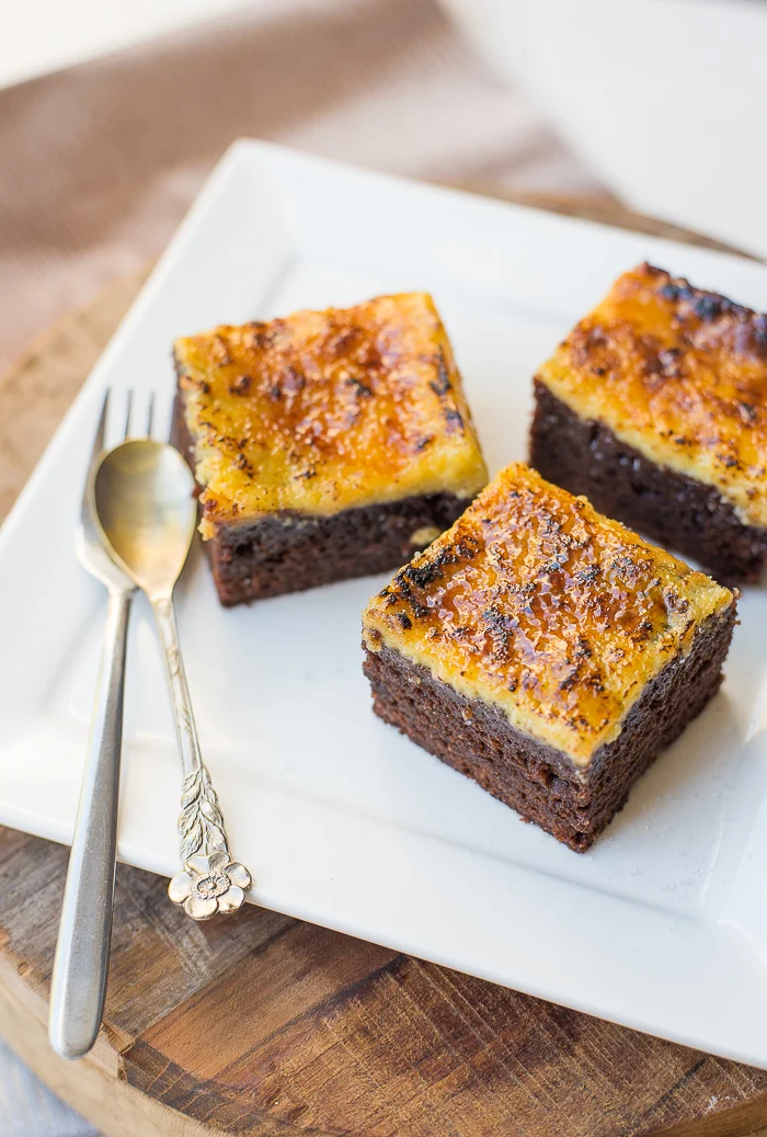 Crème Brûlée Brownies 2 Creme brulee brownies