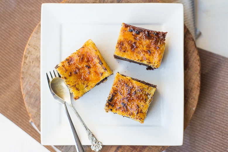 Crème Brûlée Brownies 7 Creme brulee brownies