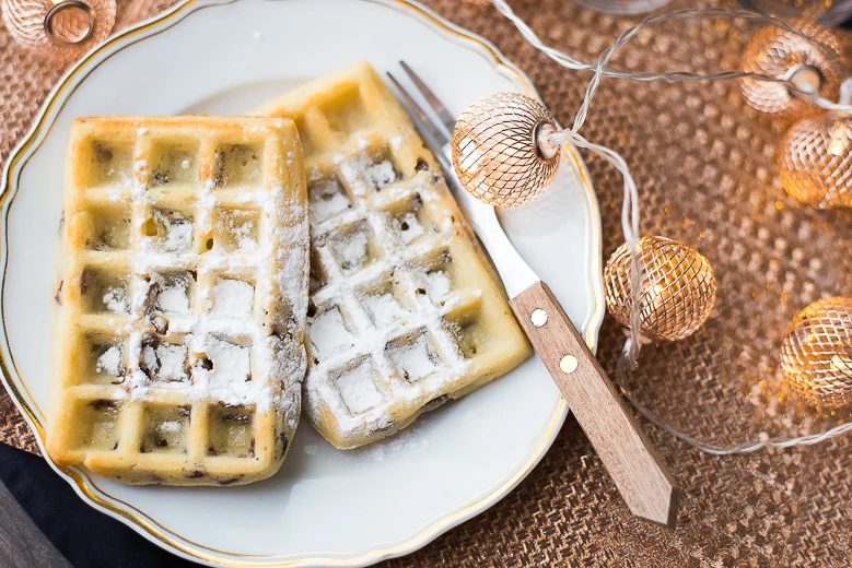 Oliebollenwafels 4 oliebollenwafels