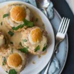 Pasteitjes met garnalenragout