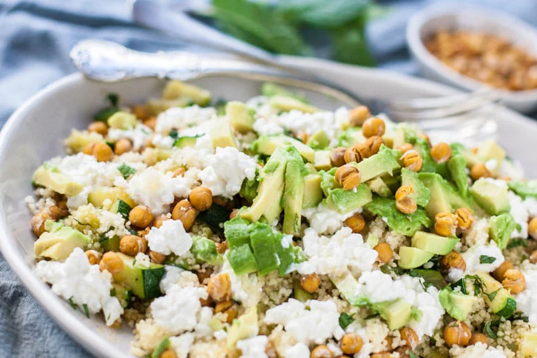 Couscous salade met avocado en geroosterde kikkererwten 31 IMG 8067