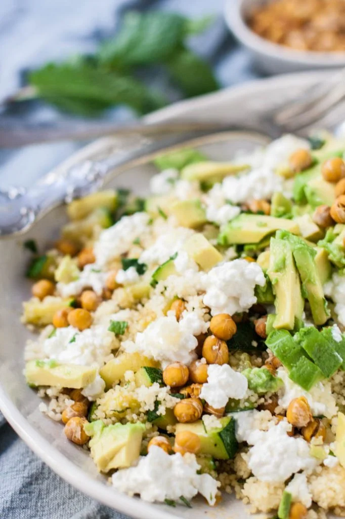 Couscous salade met avocado en geroosterde kikkererwten 2 IMG 8072