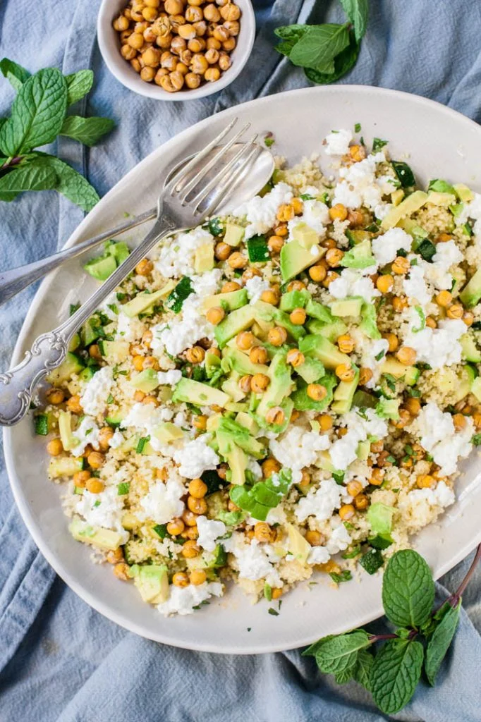 Couscous salade met avocado en geroosterde kikkererwten 1 IMG 8109