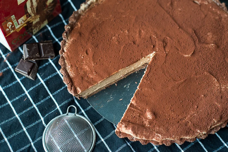 Brownietaart met chocolademousse 10 Brownietaart met chocolademousse