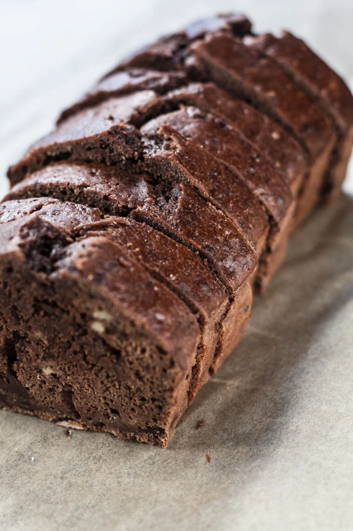 Chocolade bananenbrood 1 chocolade bananenbrood