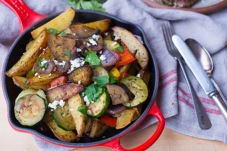 Griekse aardappelschotel 3 Griekse aardappelschotel