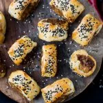 Kipsaucijzenbroodjes uit de Airfryer