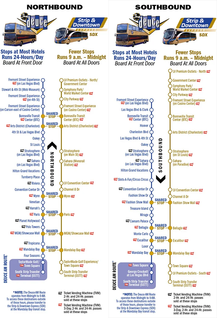 CITY GUIDE | LAS VEGAS - TO KNOW 3 Las Vegas Deuce & SDX bussen