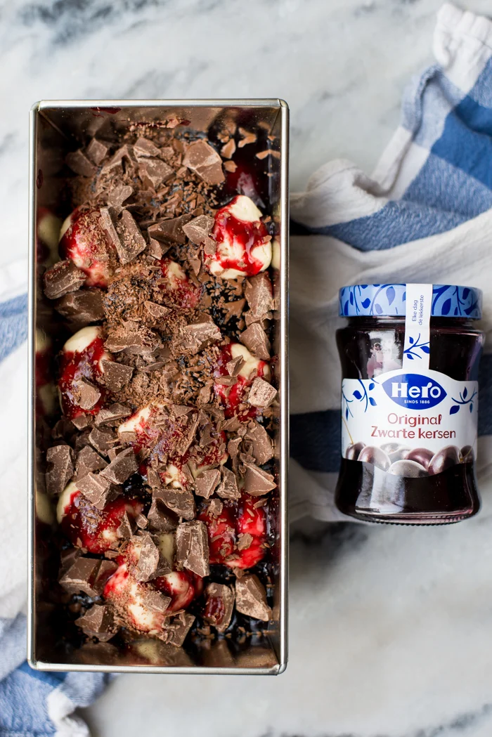 Chocolade-kersen Plukbrood 5 chocolade-kersen plukbrood