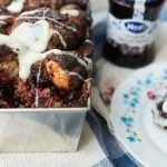 chocolade-kersen plukbrood