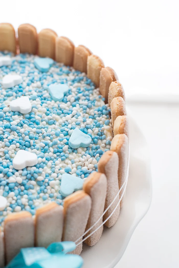 Kraamtaart met muisjes en lange vingers 2 Kraamtaart met muisjes en lange vingers