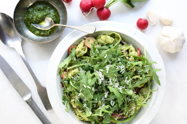 Pasta Pesto Parmezaan van Oficina in Brussel 43 PastaPestoParmezaanvanOficinaBrussel FI