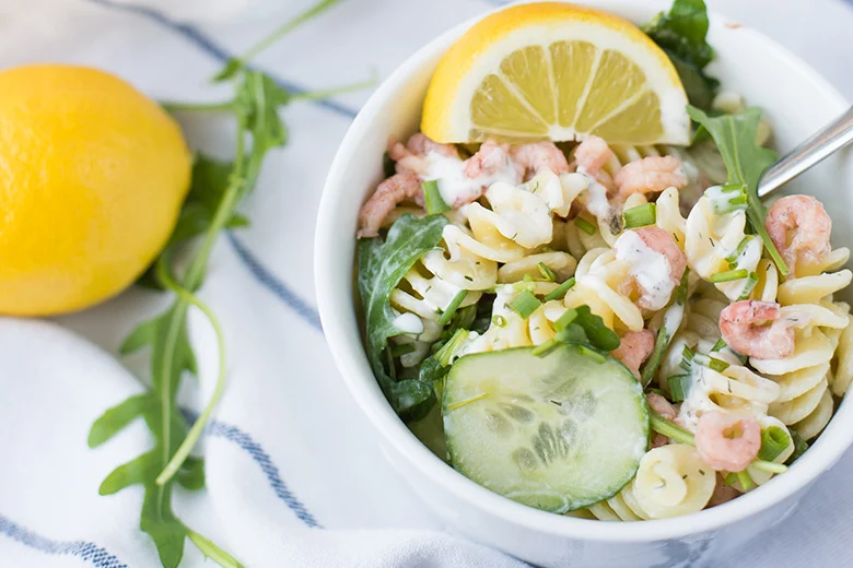 Frisse pastasalade met Hollandse garnalen 21 Frisse pastasalade met Hollandse garnalen