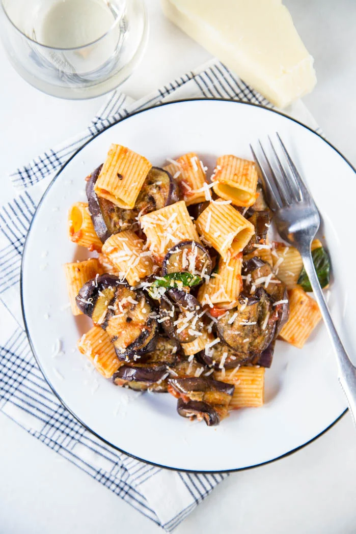 Cook the Books: Pasta alla Norma uit 'Foodies Kookboek' 2 3M8A1234