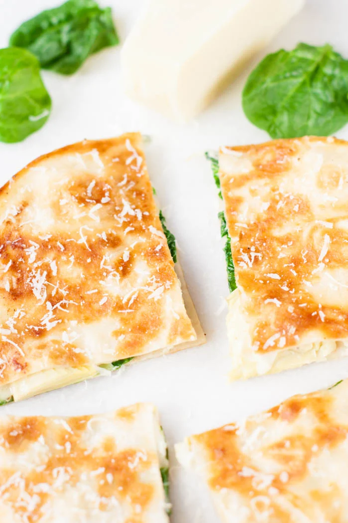 Quesadilla's met artisjokharten en pecorino 2 IMG 0356