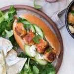 Buffalo meatball broodjes