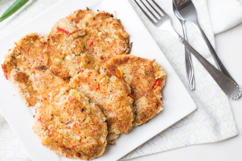 Crabcakes (surimikoekjes) 21 Crabcakes (surimikoekjes)