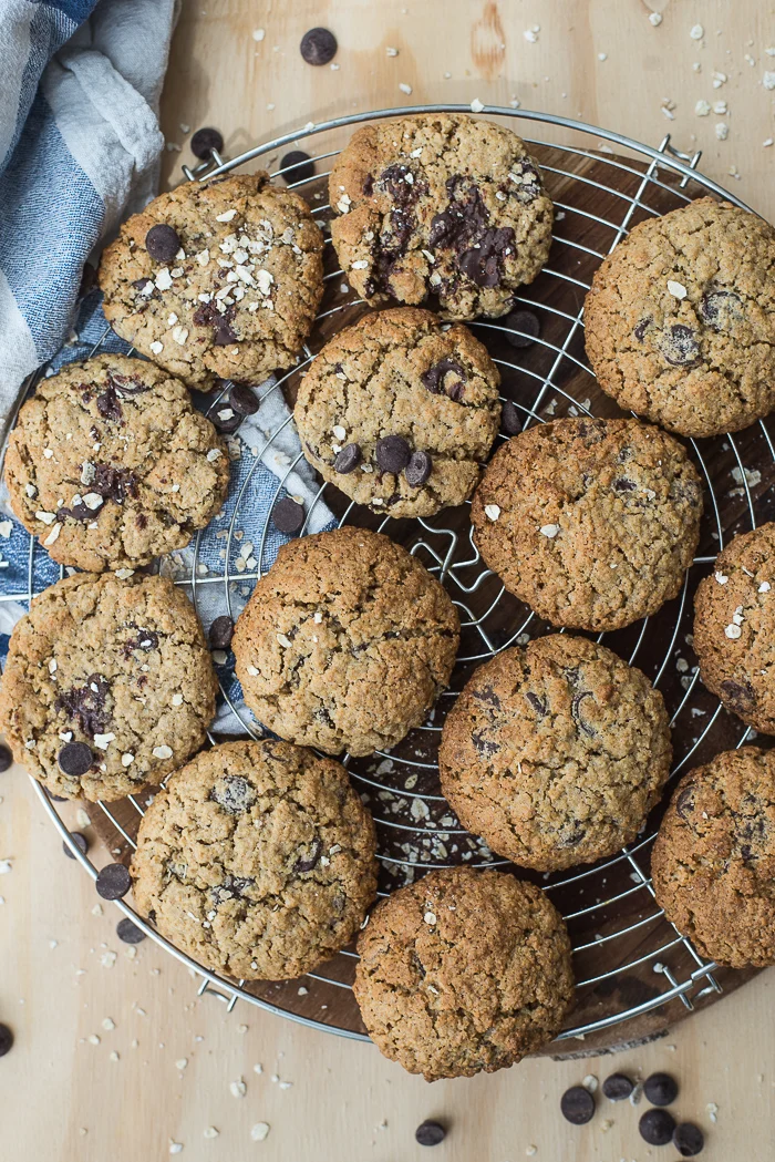 Haverkoeken met chocolade 1 Haverkoeken met chocolade