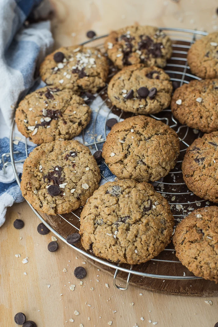 Haverkoeken met chocolade 2 Haverkoeken met chocolade