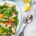 Panzanella met groene groenten