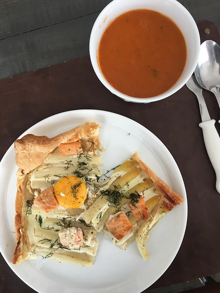 Sab's Eetoverzicht week 18/2017 4 plaattaart met soep