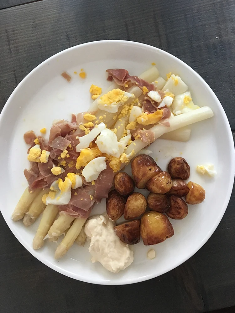 Sab's Eetoverzicht week 23/2017 7 asperges