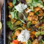 Mexicaanse ovenschotel met zoete aardappel