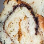 Pindakaas babka met chocolade